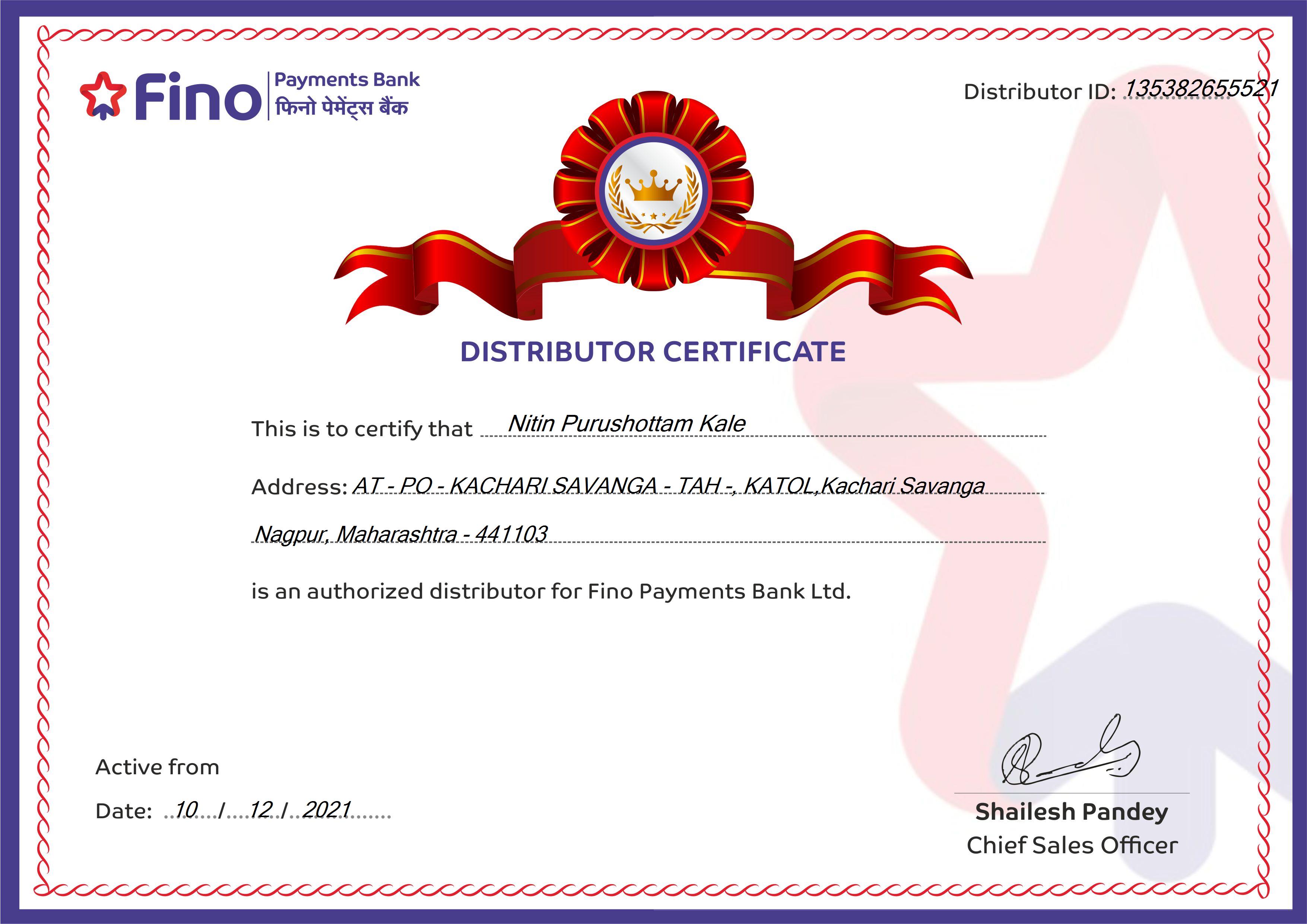 FINO PAYMENT BANK